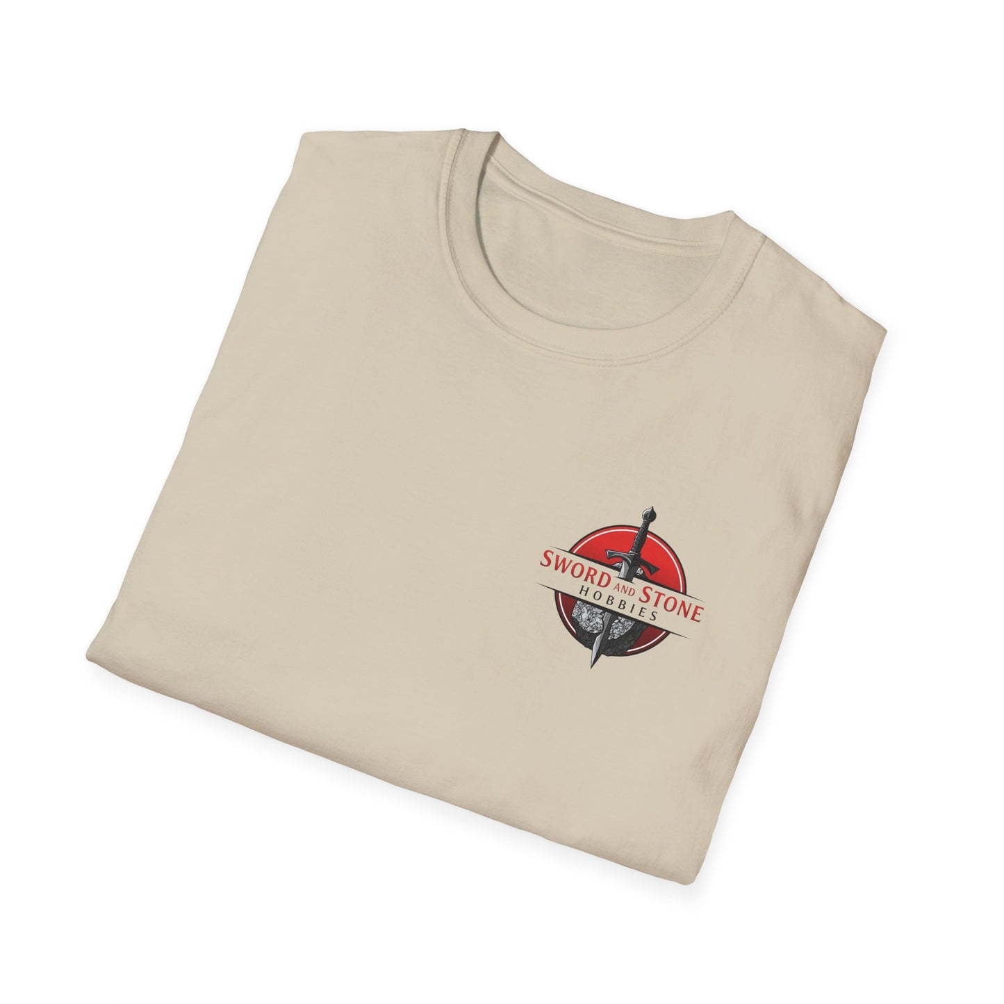 Sword and Stone Hobbies Logo T-Shirt - Sand