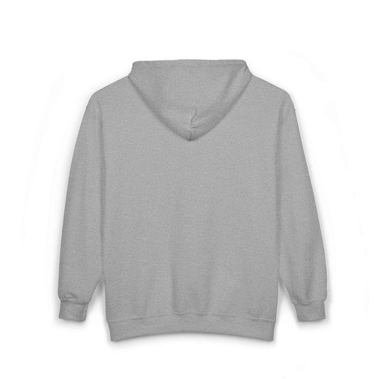 Unisex Full Zip Hooded Sweatshirt - Gray