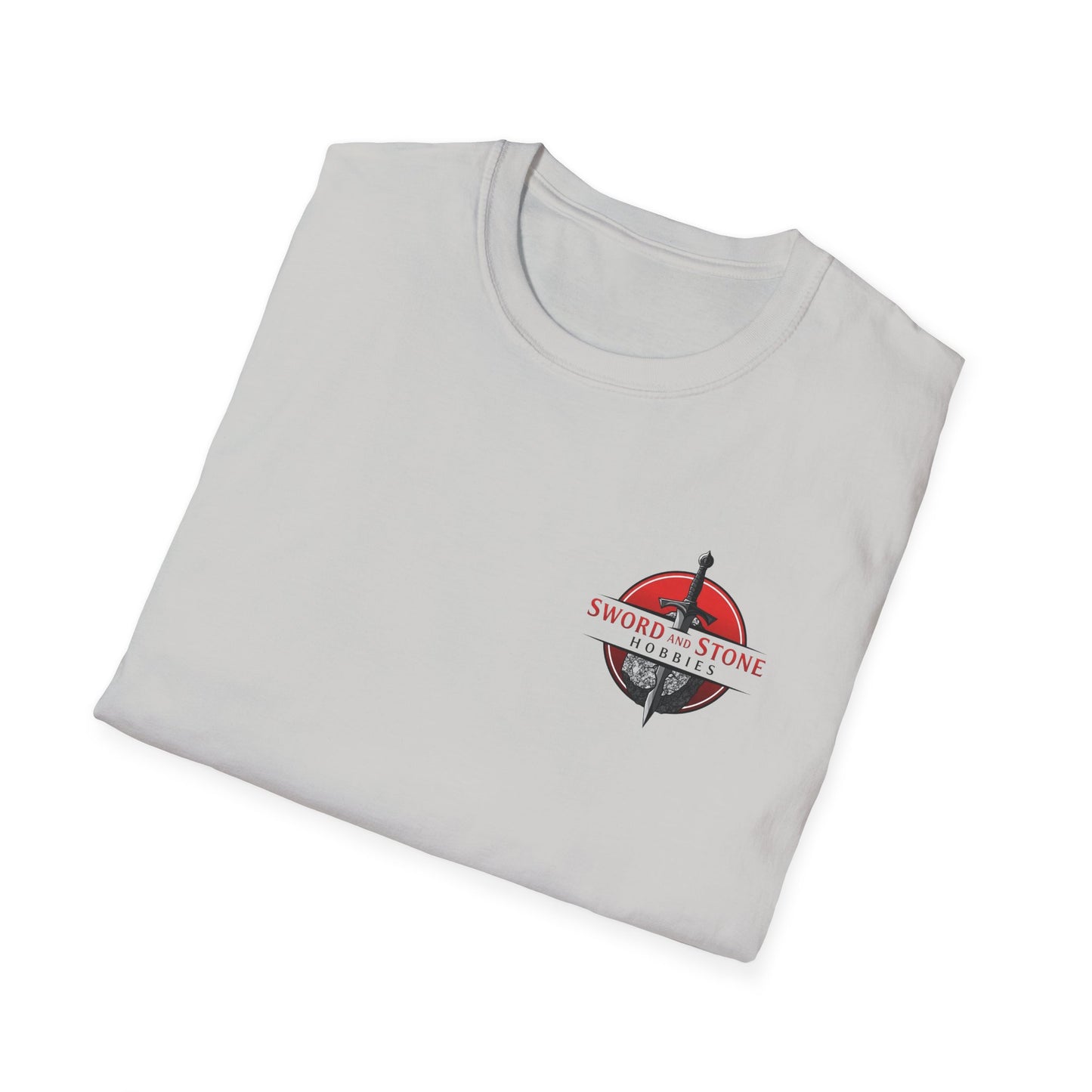 Sword and Stone Hobbies Logo T-Shirt - Ice Grey