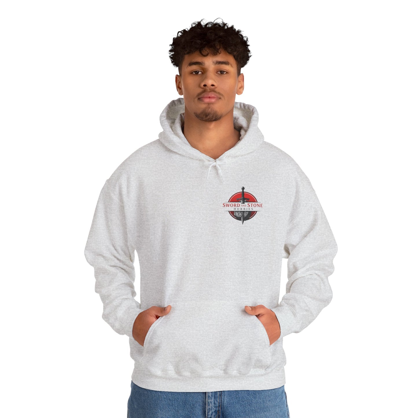 Logo Hoodie - Sword and Stone Hobbies - Ash
