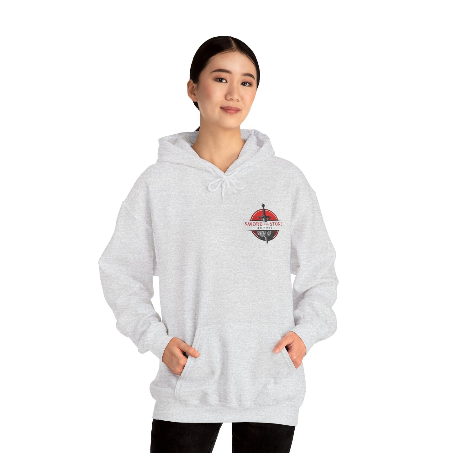Logo Hoodie - Sword and Stone Hobbies - Ash