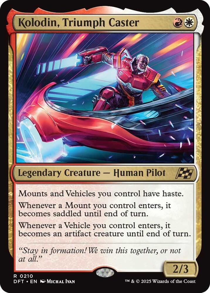 Kolodin, Triumph Caster (DFT)