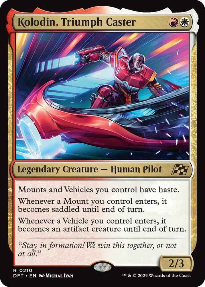 Kolodin, Triumph Caster (DFT)