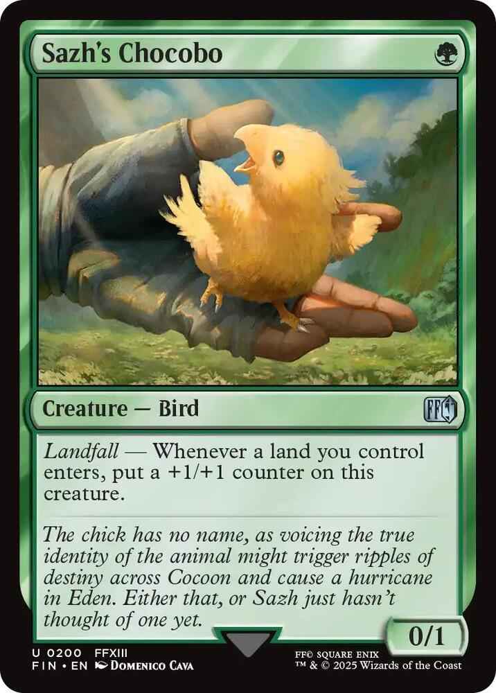 Sazh's Chocobo