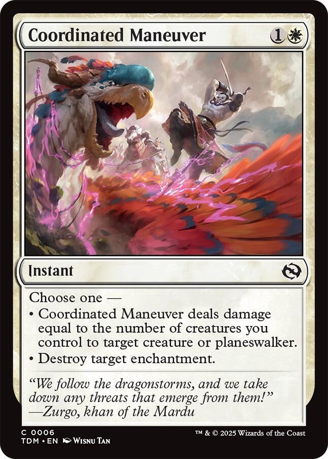Coordinated Maneuver (TDM)