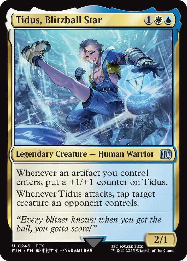 Tidus, Blitzball Star (FIN)