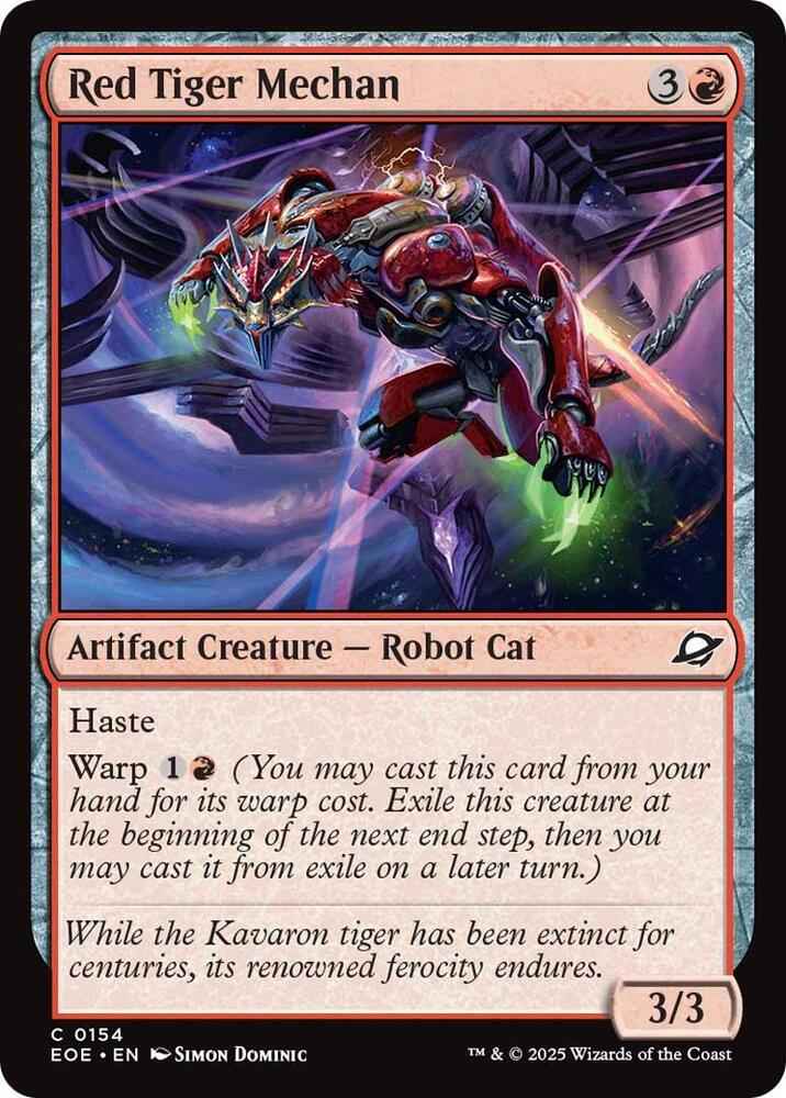 Red Tiger Mechan
