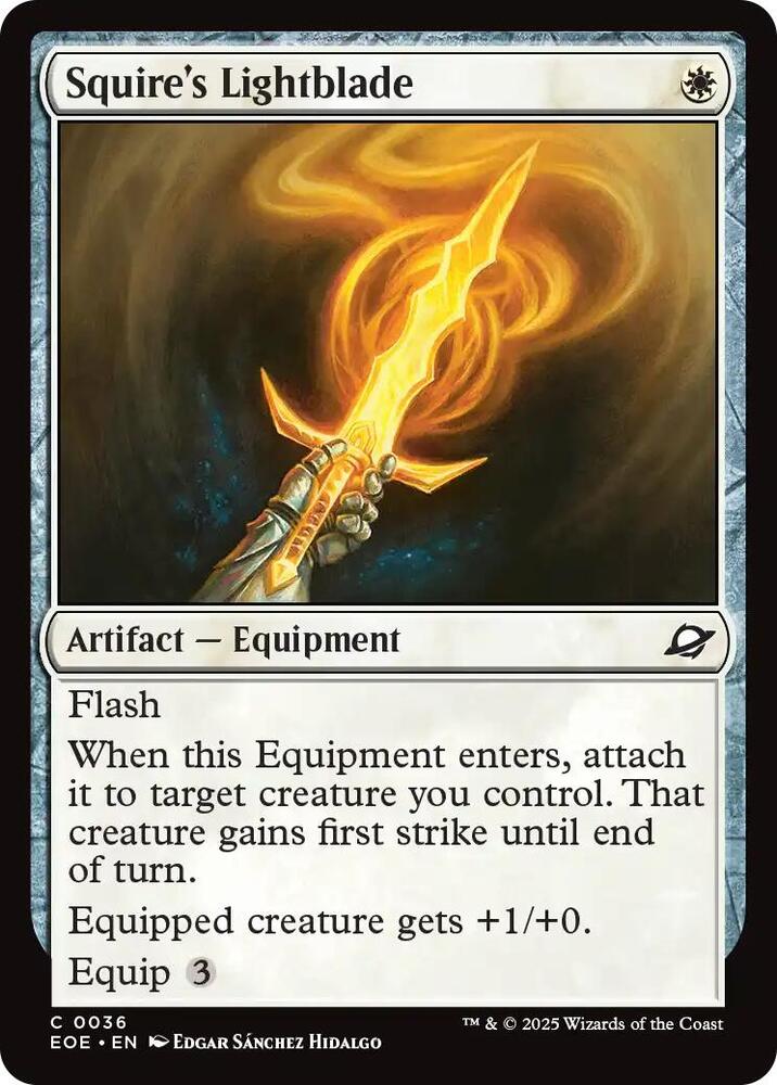Squire's Lightblade (EOE)