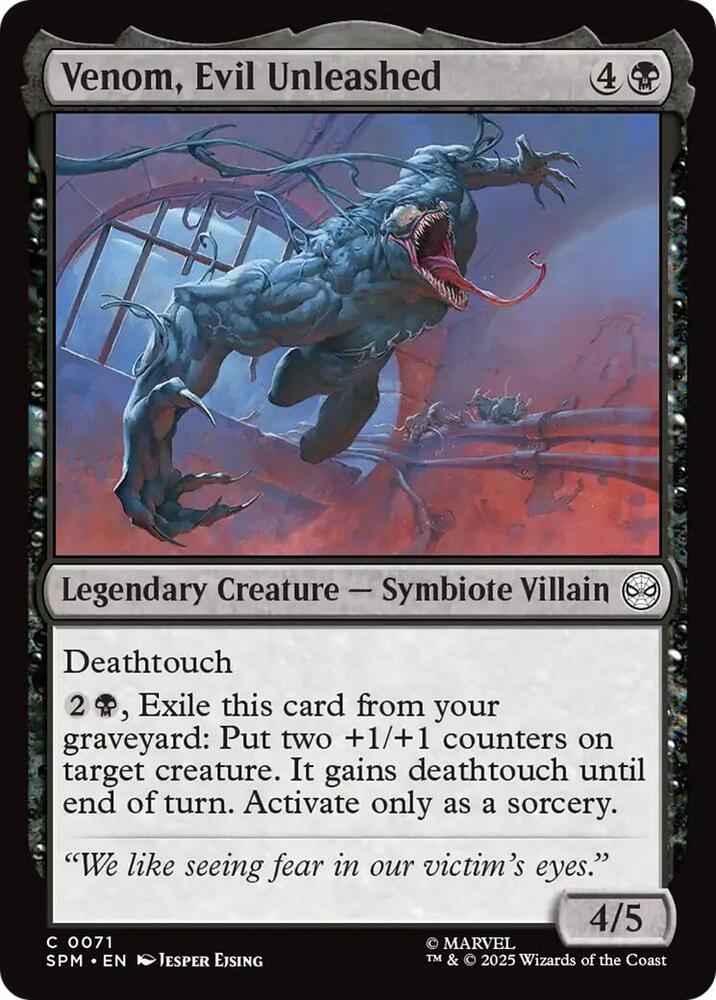 Venom, Evil Unleashed