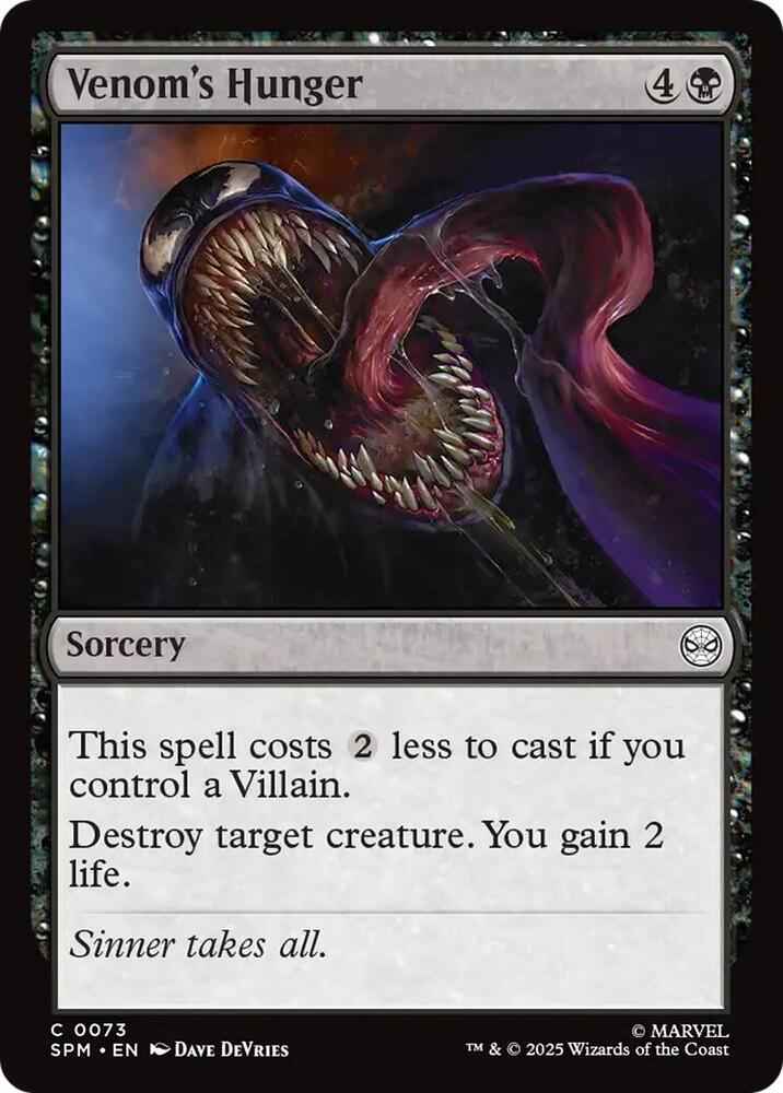 Venom's Hunger