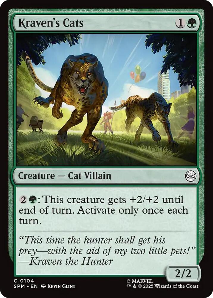 Kraven's Cats (SPM)
