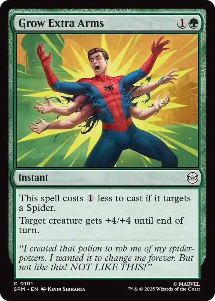 Grow Extra Arms (SPM)