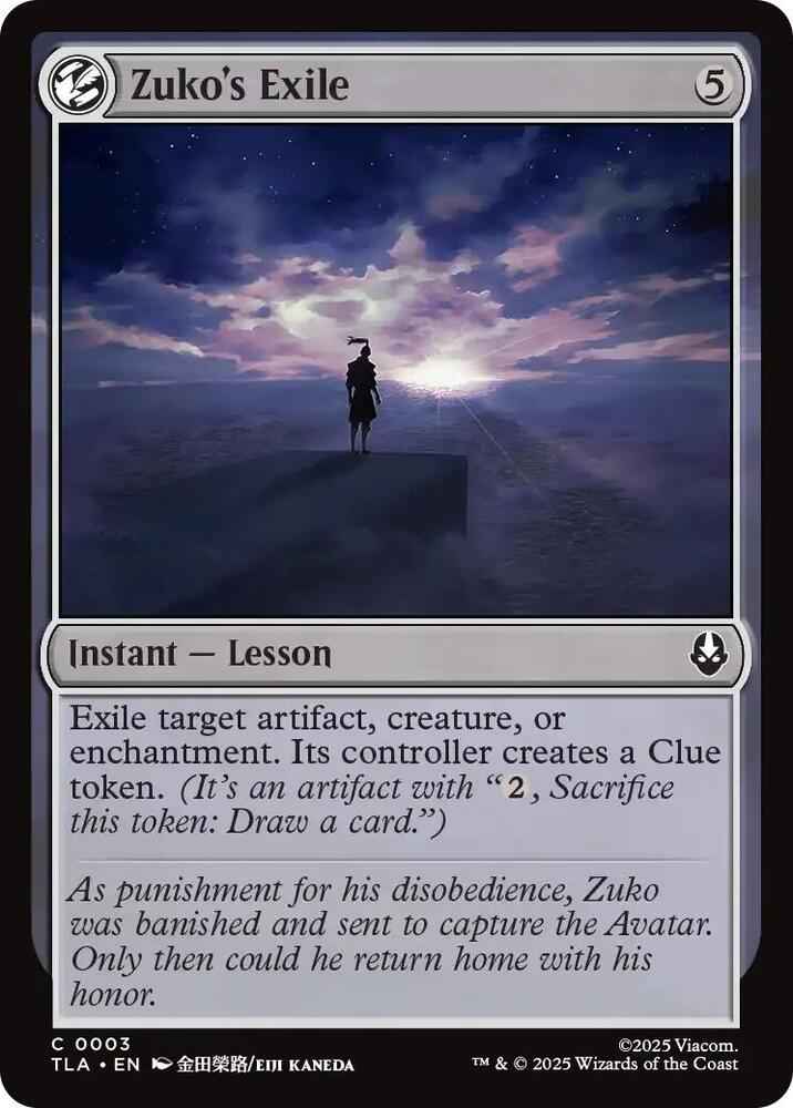 Zuko's Exile