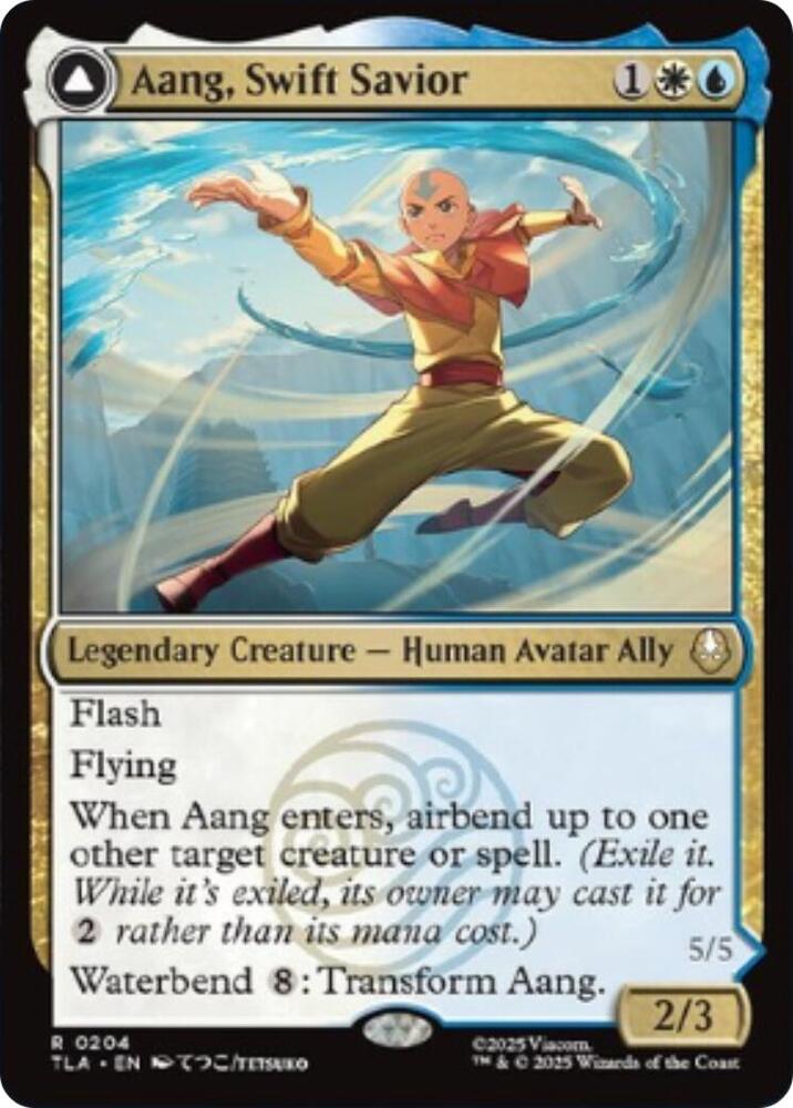 Aang, Swift Savior (TLA)