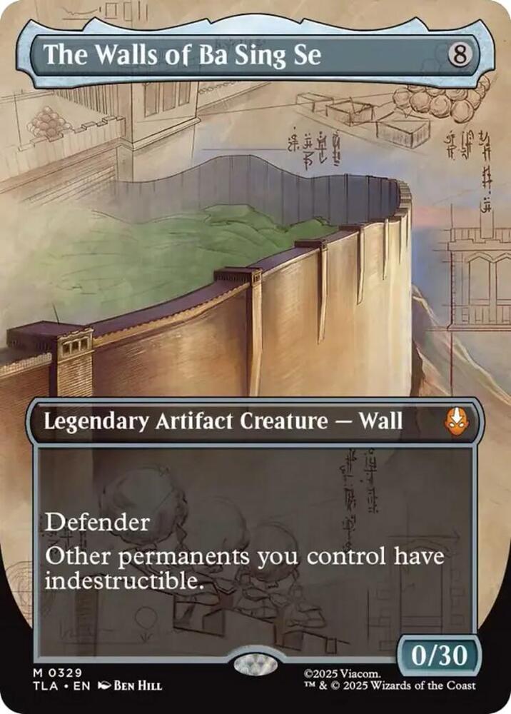 The Walls of Ba Sing Se (Borderless) (TLA)