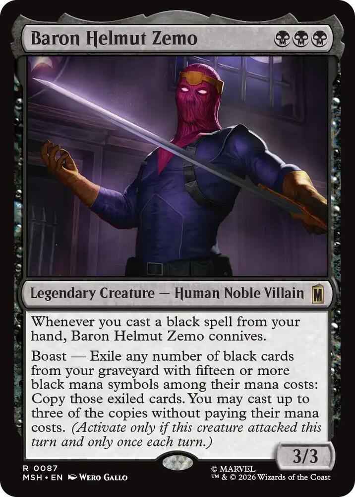 Baron Helmut Zemo (MSH)