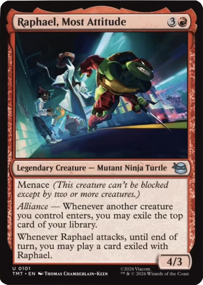 Raphael, Most Attitude (TMT)
