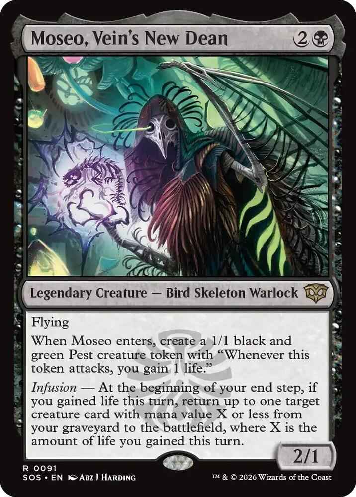 Moseo, Vein's New Dean (SOS)