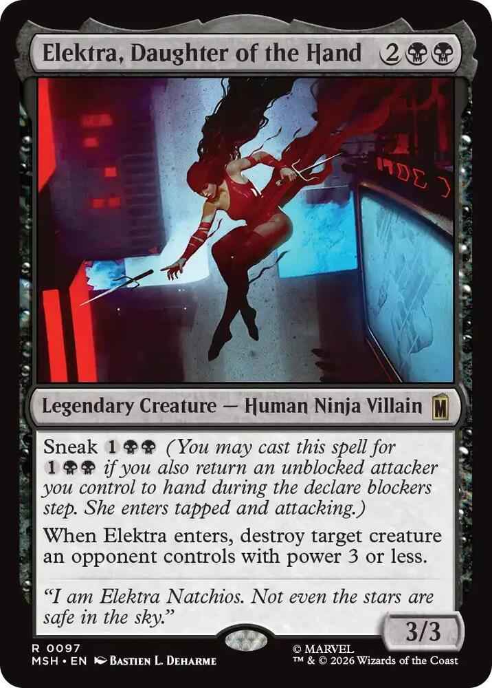 Elektra, Daughter of the Hand
