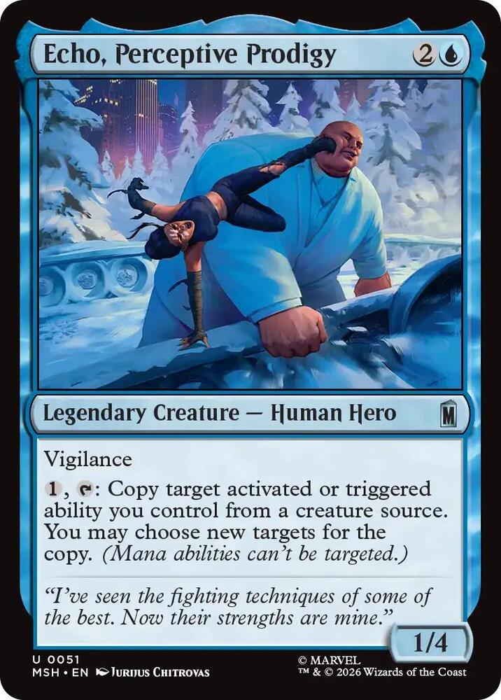 Echo, Perceptive Prodigy (MSH)