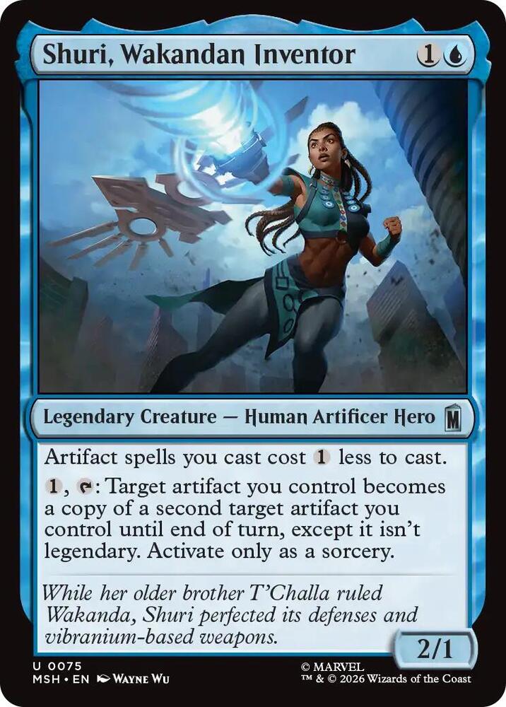 Shuri, Wakandan Inventor (MSH)