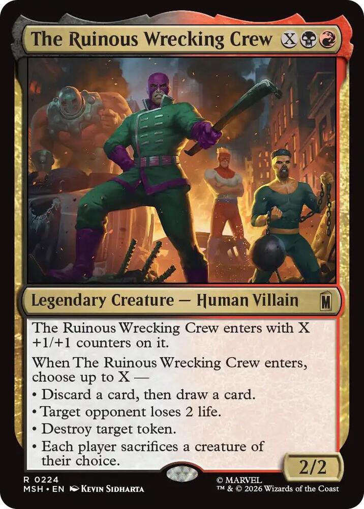 The Ruinous Wrecking Crew (MSH)