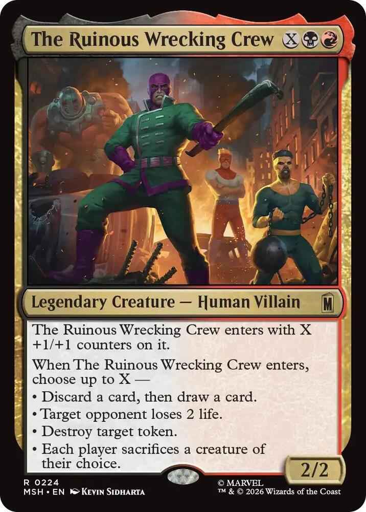 The Ruinous Wrecking Crew (MSH)