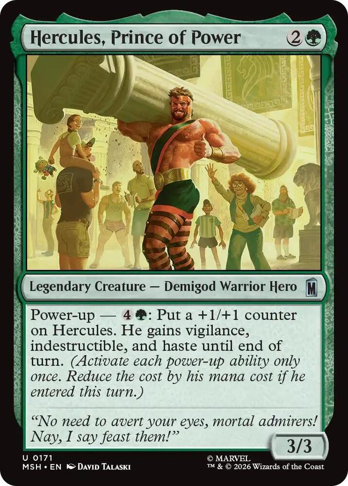 Hercules, Prince of Power (MSH)
