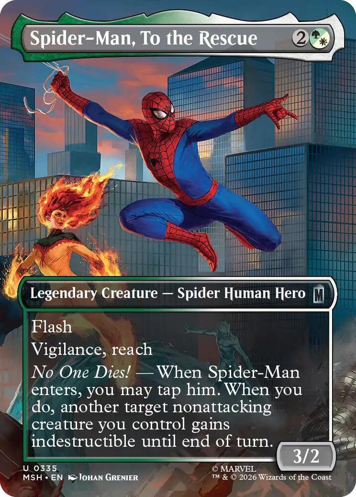 Spider-Man, To the Rescue (Borderless) (MSH)