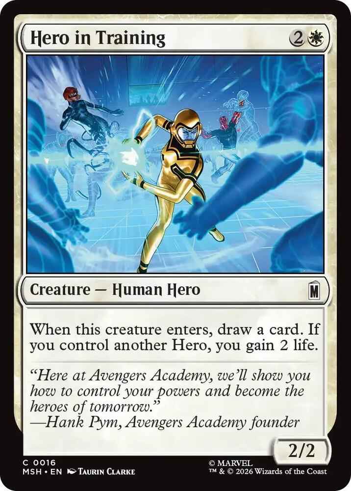 Hero in Training
