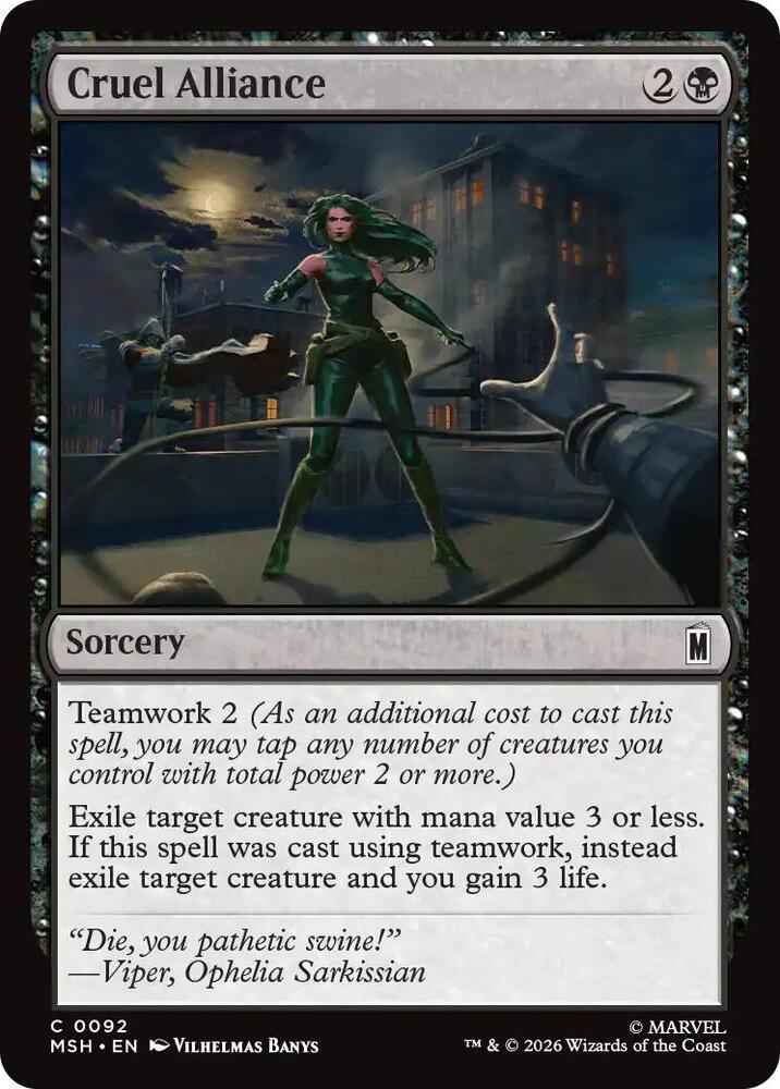 Cruel Alliance