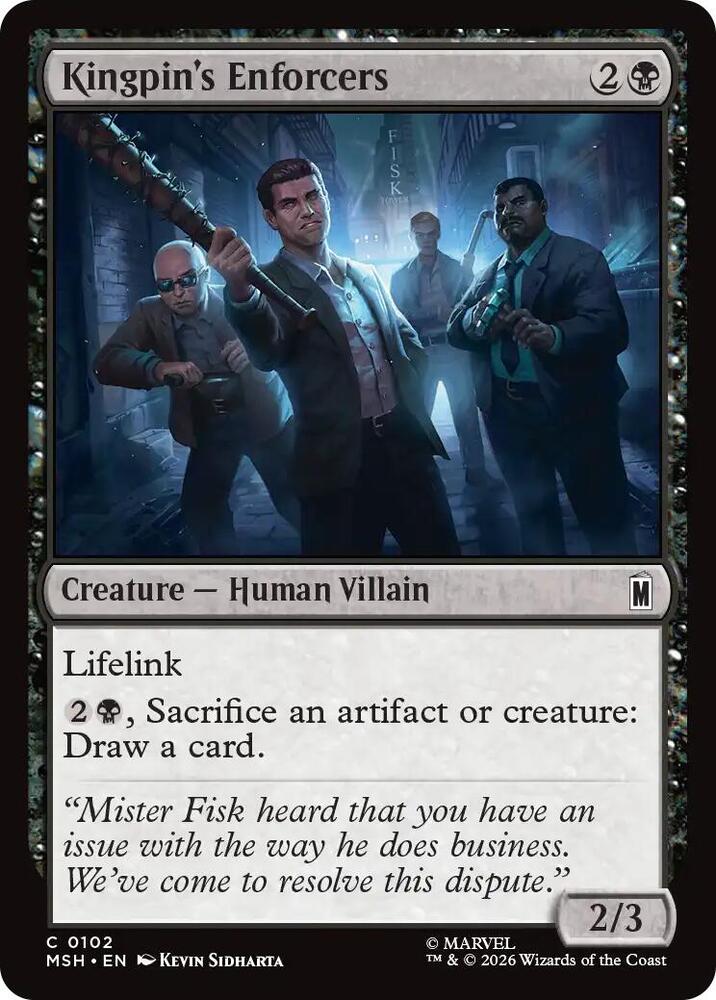 Kingpin's Enforcers (MSH)