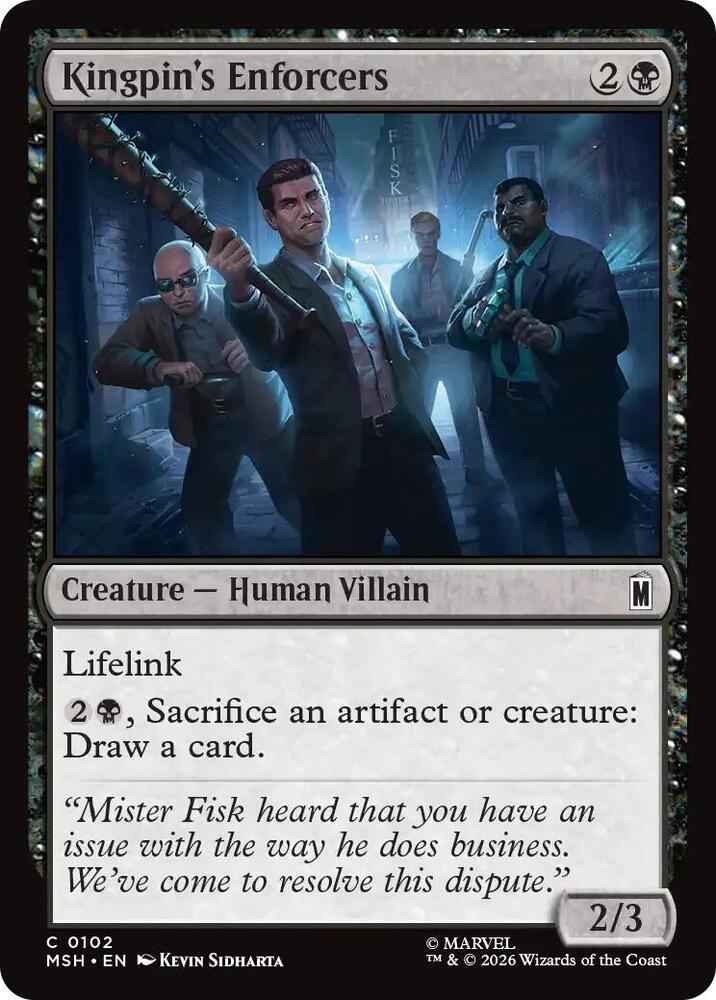 Kingpin's Enforcers (MSH)
