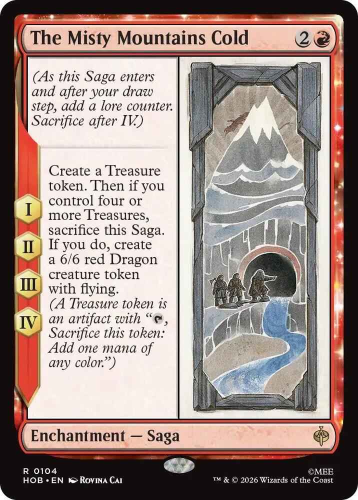 The Misty Mountains Cold (HOB)