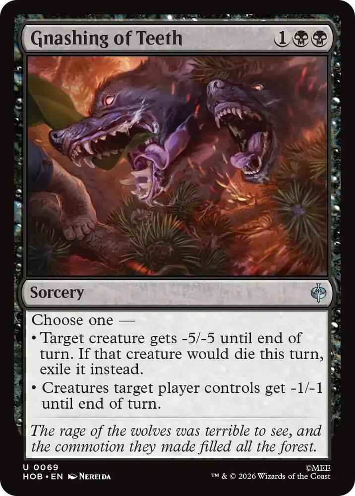 Gnashing of Teeth (HOB)