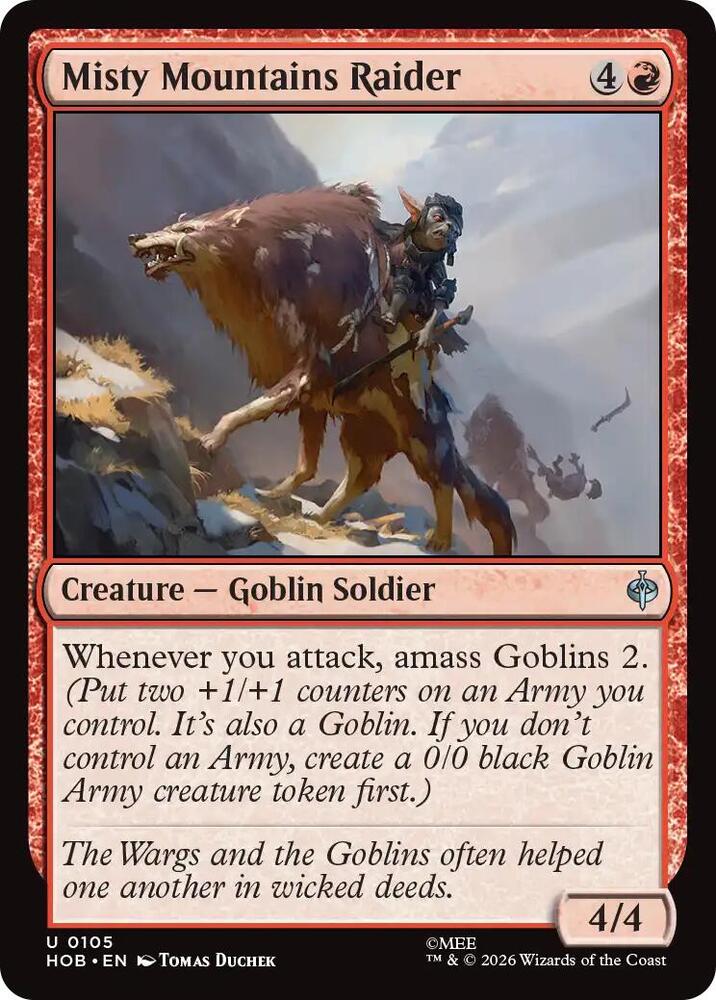Misty Mountains Raider (HOB)