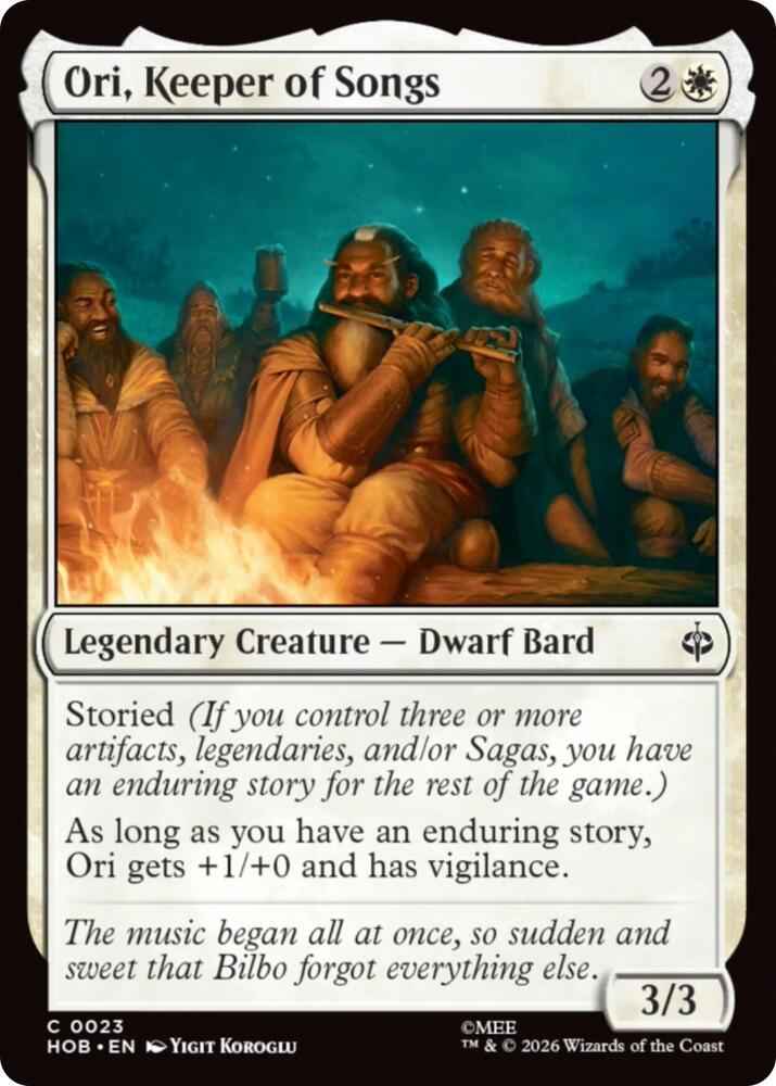 Ori, Keeper of Songs (HOB)
