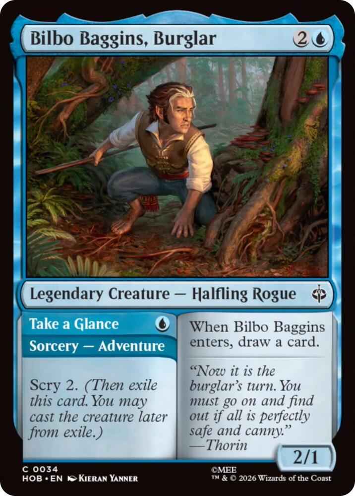 Bilbo Baggins, Burglar (HOB)