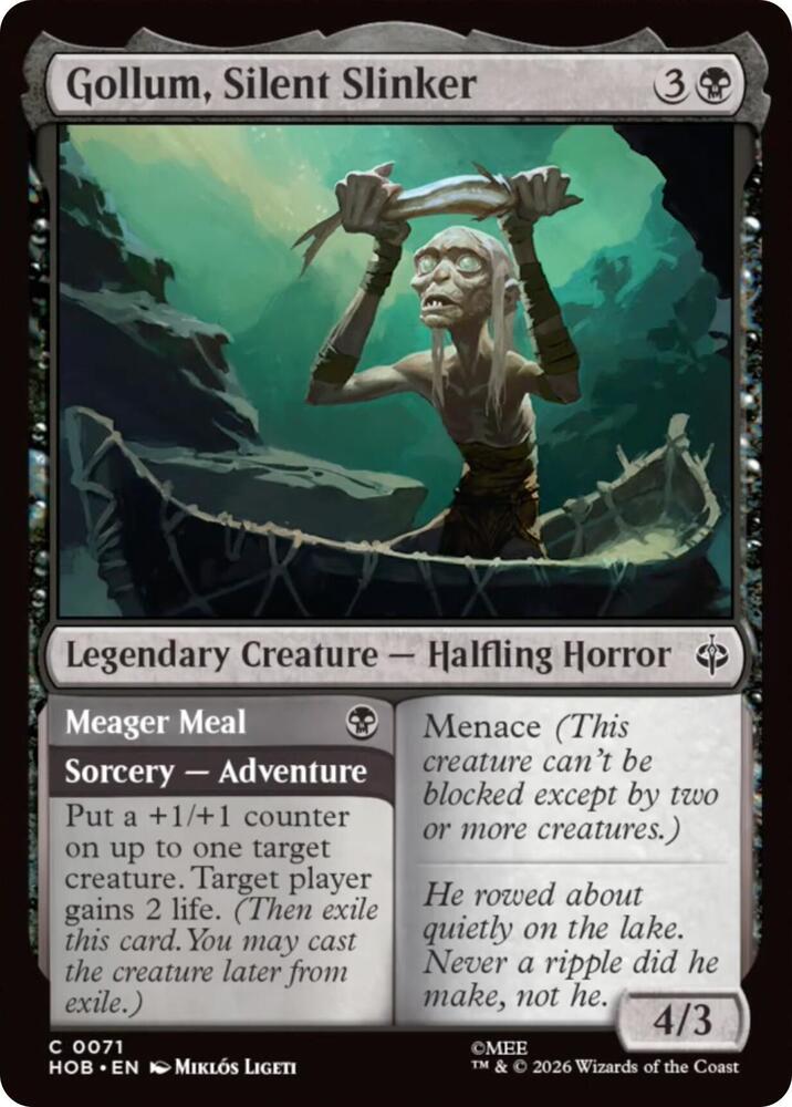 Gollum, Silent Slinker (HOB)