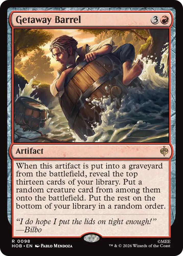 Getaway Barrel (HOB)