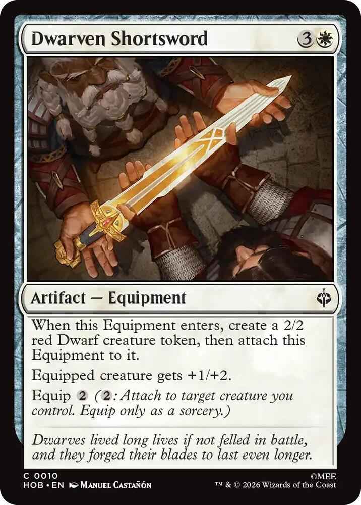 Dwarven Shortsword (HOB)