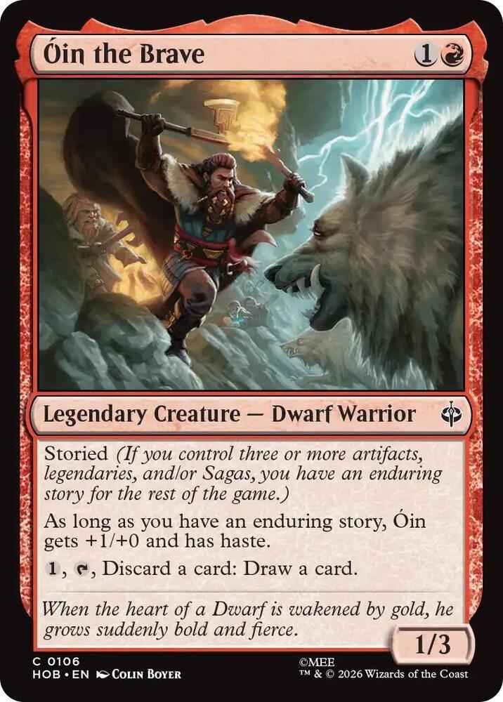 Oin the Brave (HOB)