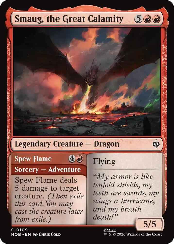 Smaug, the Great Calamity (HOB)