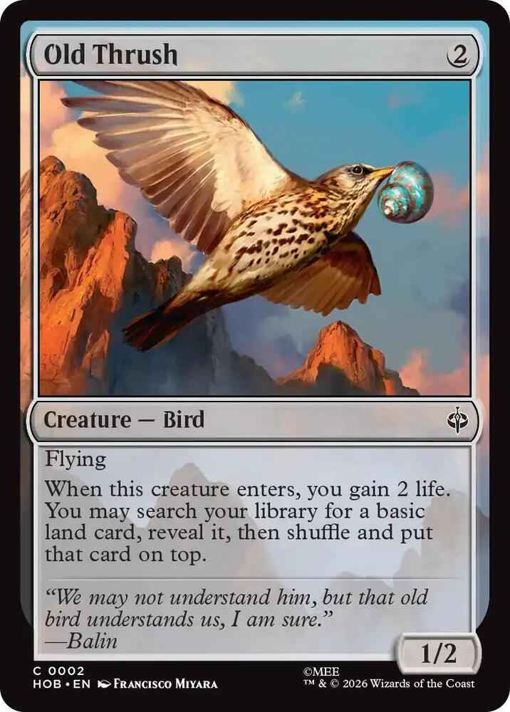 Old Thrush