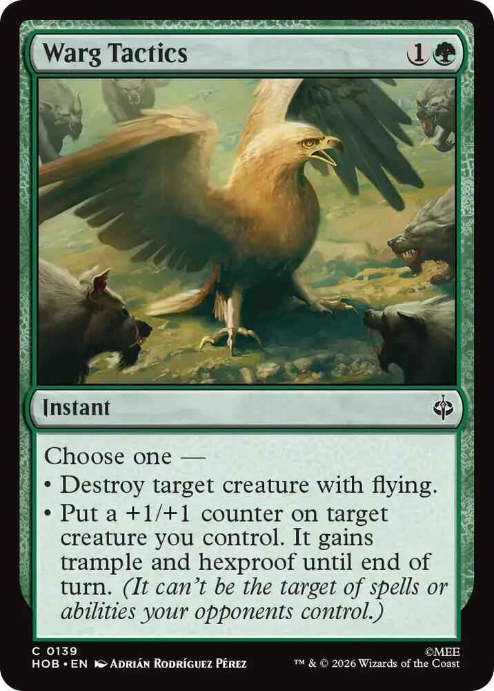 Warg Tactics (HOB)