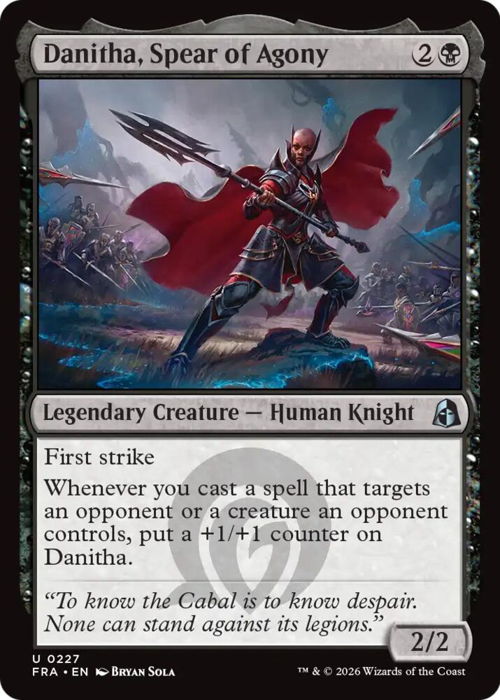 Danitha, Spear of Agony (FRA)