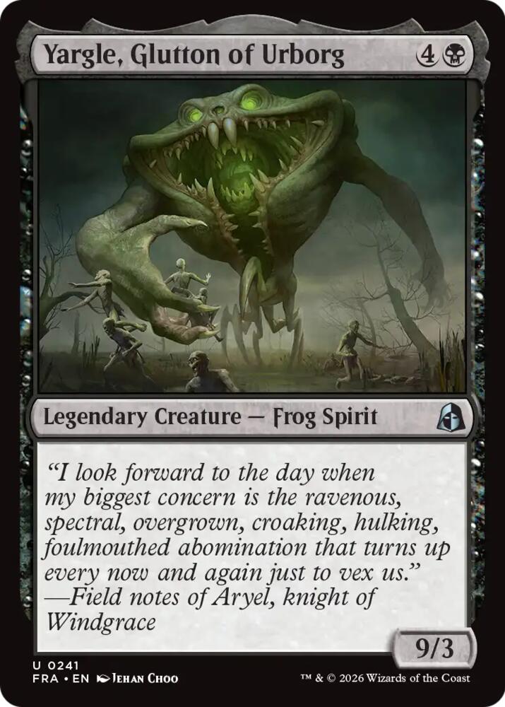 Yargle, Glutton of Urborg (FRA)