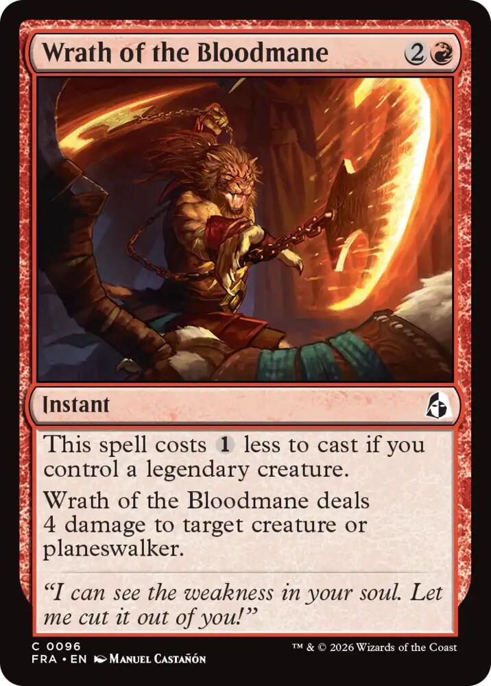 Wrath of the Bloodmane (FRA)