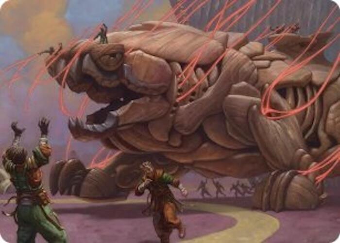 Craterclaw Colossus Art Card (ASFRA)