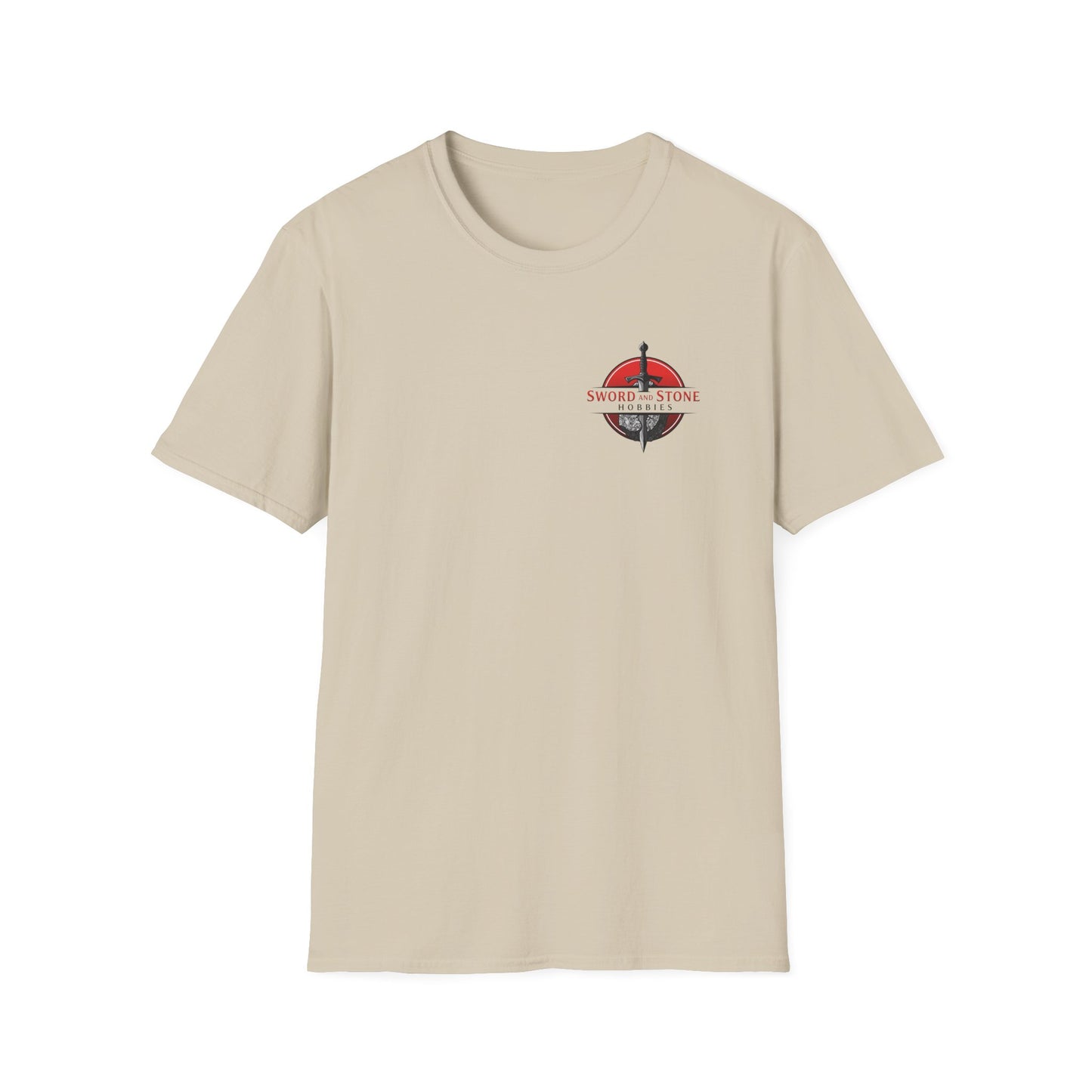 Sword and Stone Hobbies Logo T-Shirt - Sand